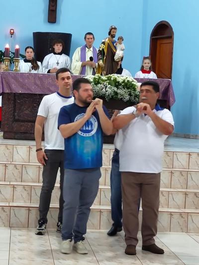 1º DIA DO TRÍDUO DE SÃO JOSÉ FOI UM GRANDE SUCESSO 